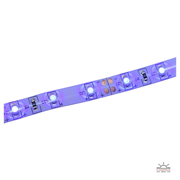 Streifen Unicolor Blau Bild3