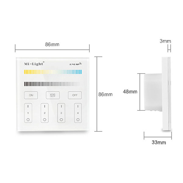 Smartpanel Milight Unicolor Plus Bild32