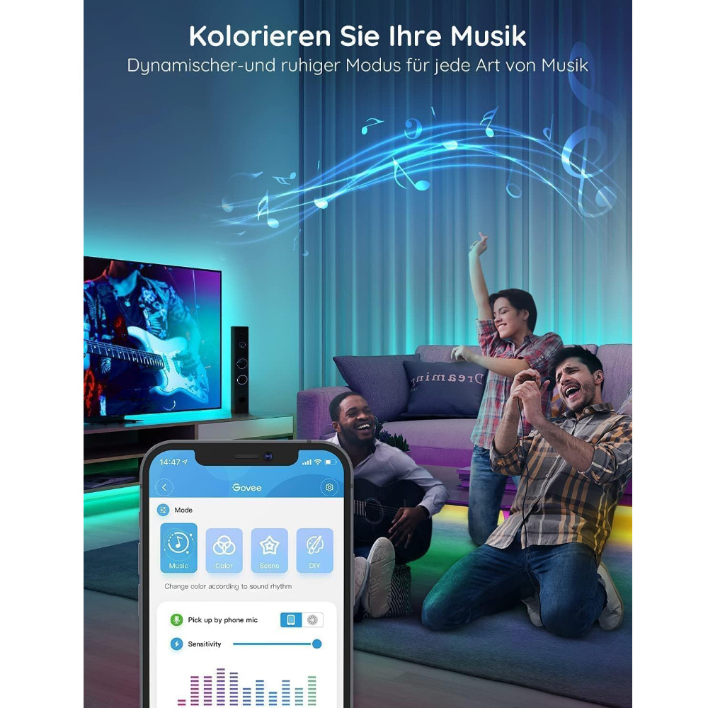 Streifen-set Multicolor Simplex Bild3