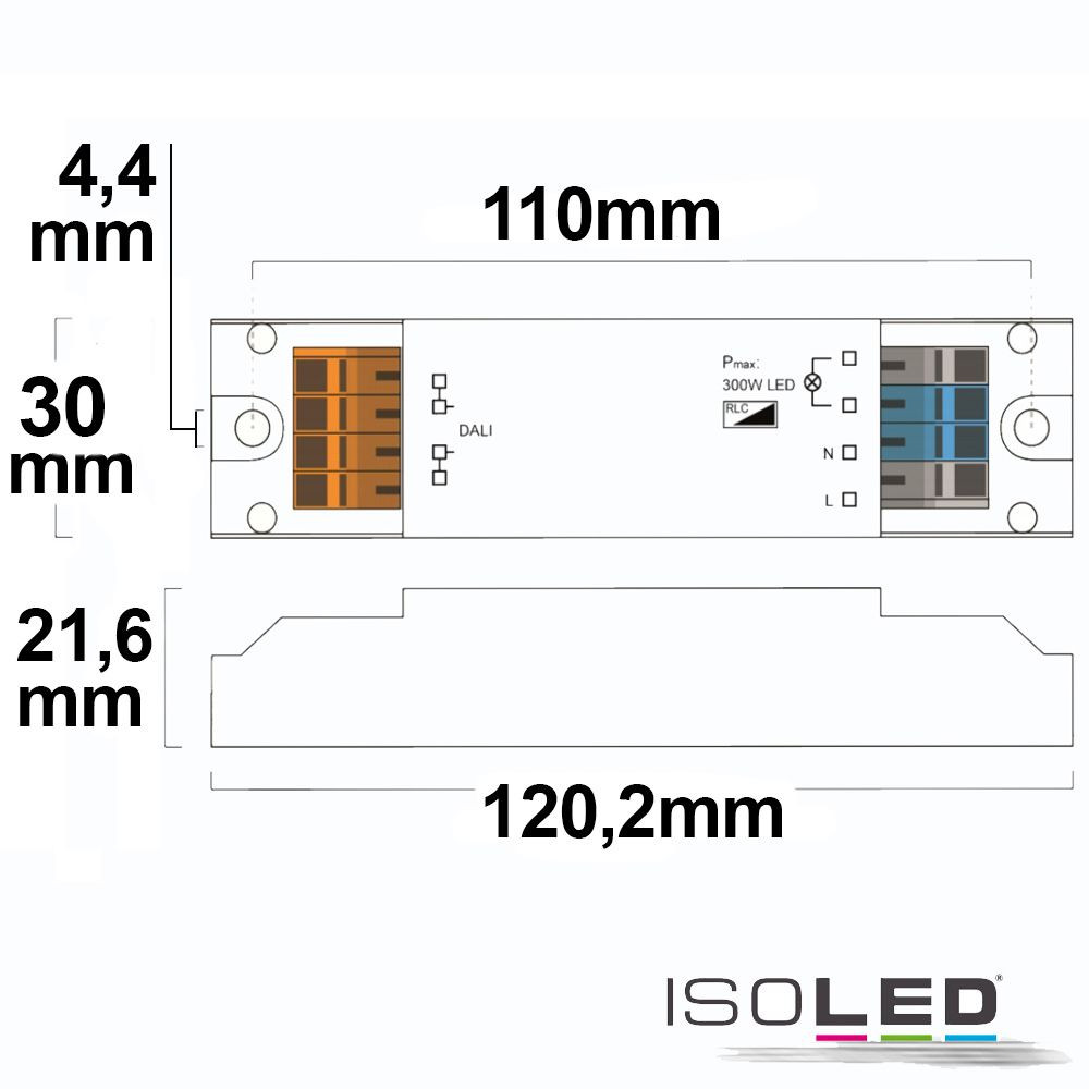 Dali Universal Dimmer Dimensionen