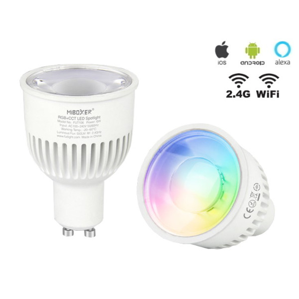 Milight Spot Rgbww 6w 2
