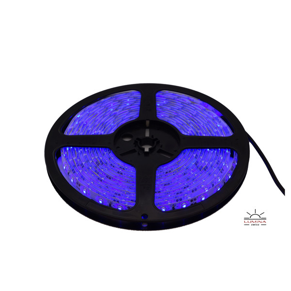 Streifen Unicolor Blau Bild1